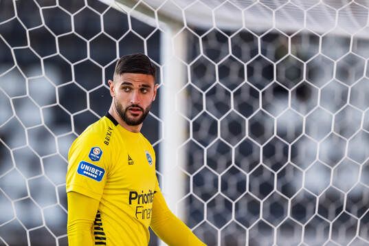 Utsiktens målvakt Elias Hadaya