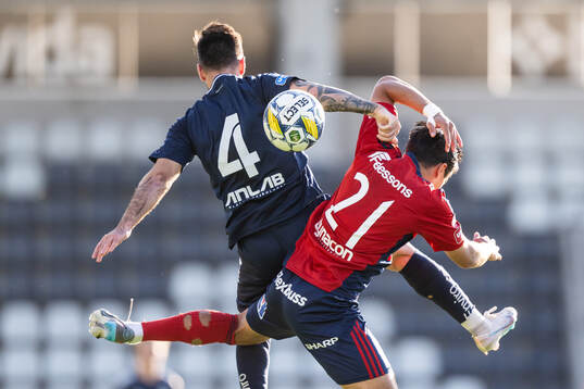 Utsiktens Allan Mohideen och Östers Lukas Bergquist