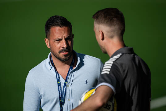 Utsiktens assisterande sportchef Michel Berntsson Gonzales