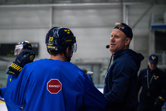 Assistant general manager Patric Hörnqvist of Sweden at a