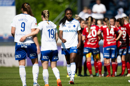 IFK Norrköpings Maya Aliyah Antoine deppar medan Vittsjös