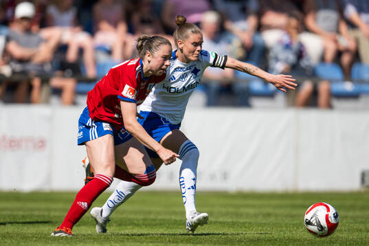 Vittsjös Tanya Boychuk och IFK Norrköpings My Cato