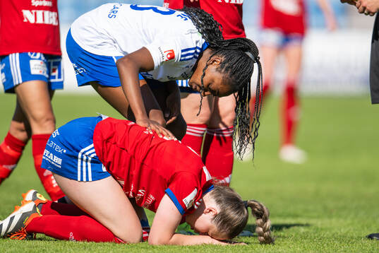 Vittsjös Tanya Boychuk och IFK Norrköpings Maya Aliyah