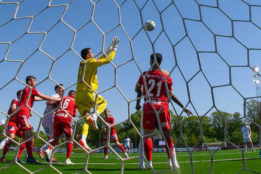 Skövde AIKs målvakt Adrian Zendejas