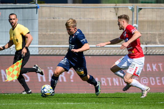 Örgrytes Isak Dahlqvist och Degerfors Teo Grönborg