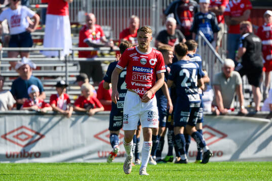 Degerfors Teo Grönborg deppar