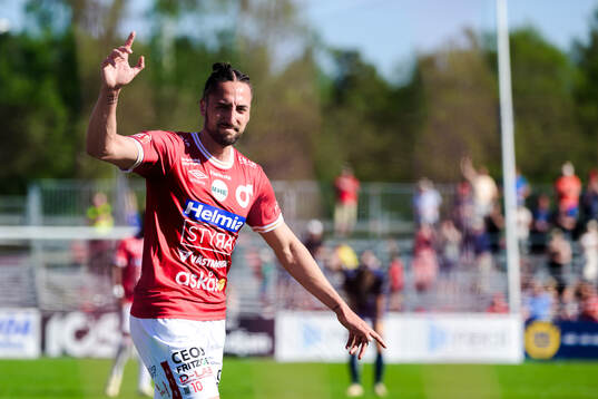 Degerfors Dijan Vukojevic jublar