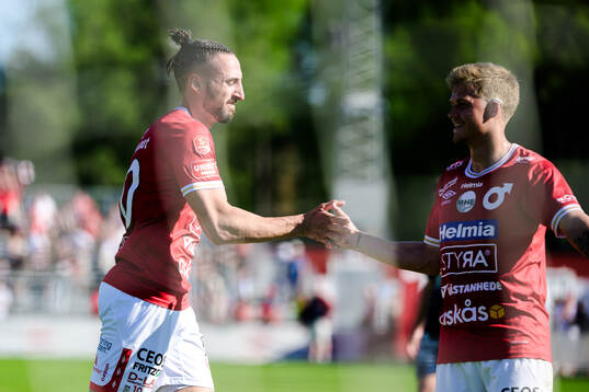 Degerfors Dijan Vukojevic jublar