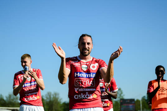 Degerfors Dijan Vukojevic jublar
