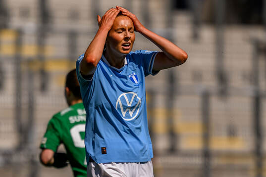 Malmö FFs Malin Gunnarsson deppar