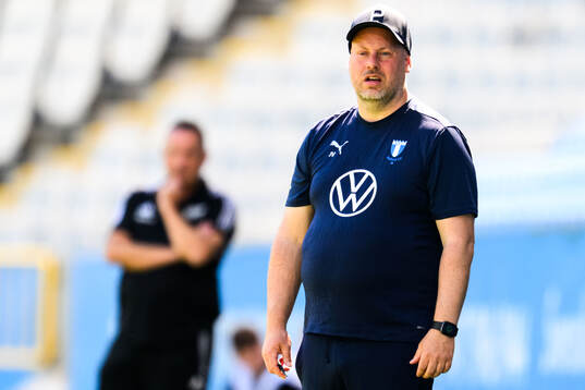 Malmö FFs tränare Jonas Valfridsson