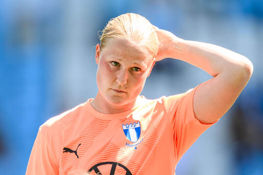 Malmö FFs målvakt Kathrine Østergaard Larsen