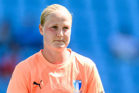 Malmö FFs målvakt Kathrine Østergaard Larsen