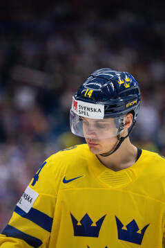 Joel Eriksson Ek of Sweden