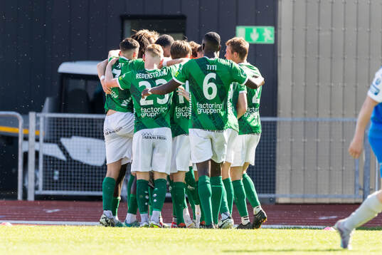 Under fotbollsmatchen i Superettan mellan IK Oddevold och