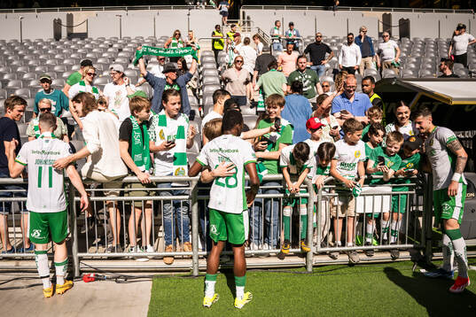 Hammarbys Oscar Johansson Schellhas, Bouzomana Toure och