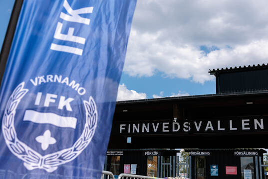Exteriör vy av Finnvedsvallen