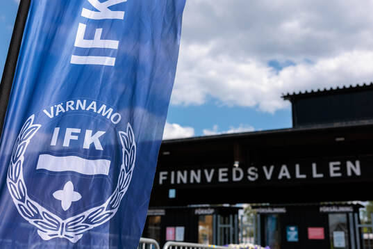 Exteriör vy av Finnvedsvallen
