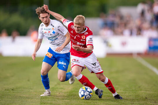 Värnamos Carl Johansson och Kalmars Rony Jansson