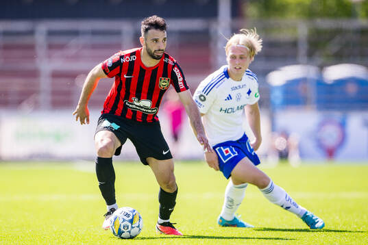 Brommapojkarnas André Calisir och IFK Norrköpings Isak