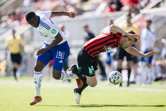 IFK Norrköpings Isak Ssewankambo och Brommapojkarnas