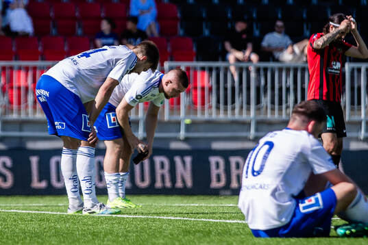 IFK Norrköpings spelare deppar