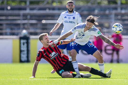 Brommapojkarnas Ludvig Fritzson och IFK Norrköpings Arnor