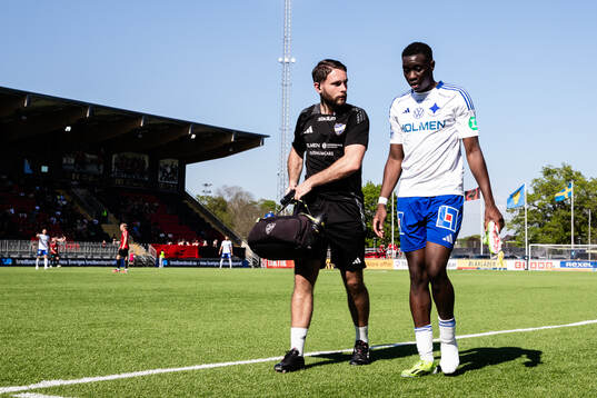 IFK Norrköpings Yahya Kalley deppar