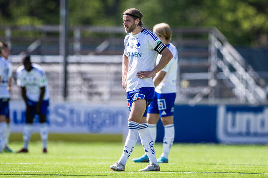 IFK Norrköpings Christoffer Nyman deppar