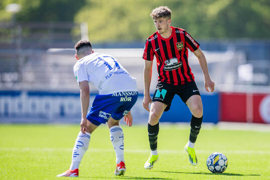IFK Norrköpings Laorent Shabani och Brommapojkarnas