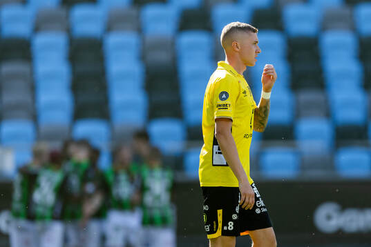 Elfsborgs Sebastian Holmen deppar