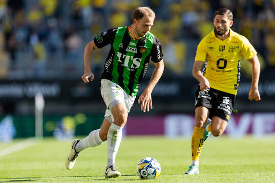GAIS Gustav Lundgren och Elfsborgs Arber Zeneli
