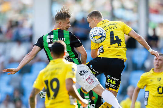 GAIS Alexander Ahl Holmström och Elfsborgs Gustav