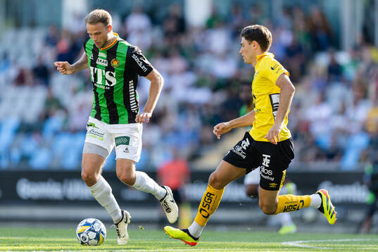 GAIS Gustav Lundgren och Elfsborgs Besfort Zeneli