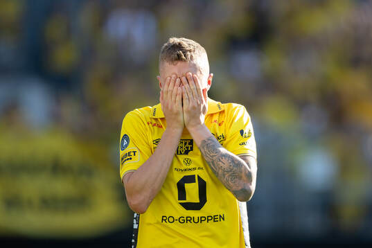 Elfsborgs Sebastian Holmen deppar
