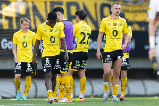 Elfsborgs spelare deppar