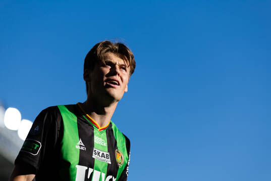 GAIS Axel Henriksson jublar