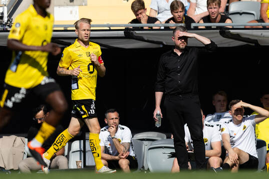 Elfsborgs manager Jimmy Thelin