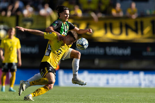 GAIS William Milovanovic och Elfsborgs Andri Fannar