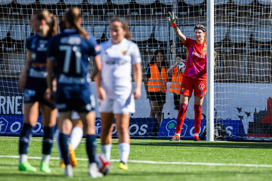 Djurgårdens målvakt Elvira Björklund