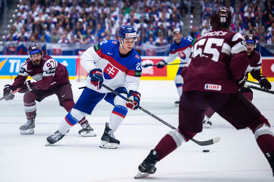Juraj Slafkovsky of Slovakia