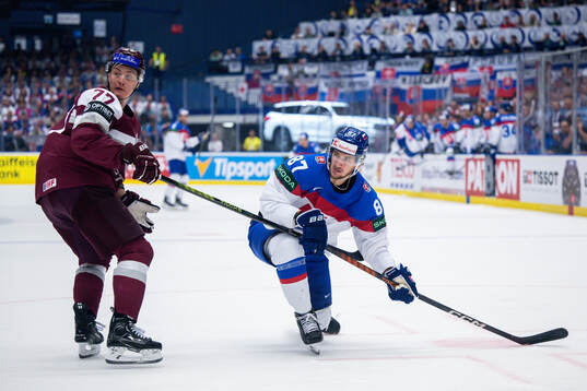 Roberts Kristaps Zile of Latvia and Pavol Regenda of