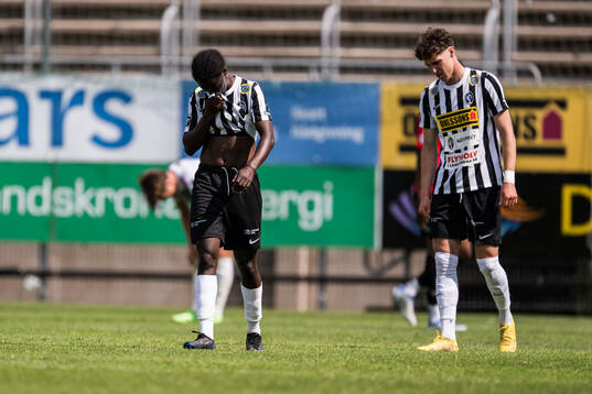 Landskronas Max'Med Omar Mohamed och Samuel Burakowsky
