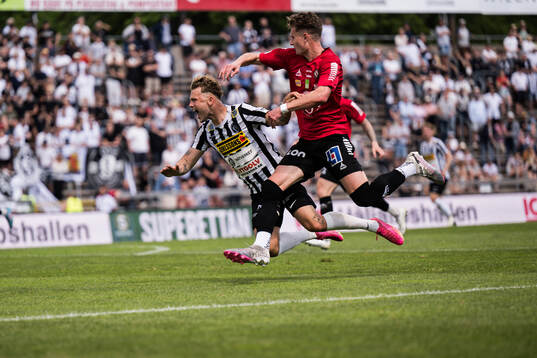 Landskronas Frederik Ihler och Örebros Erik Mc Cue