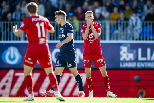 Emil Kornvig of Brann reacts