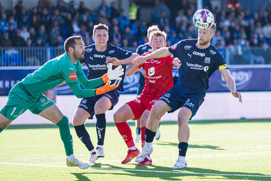 Michael Lansing and Dan Peter Ulvestad of Kristiansund