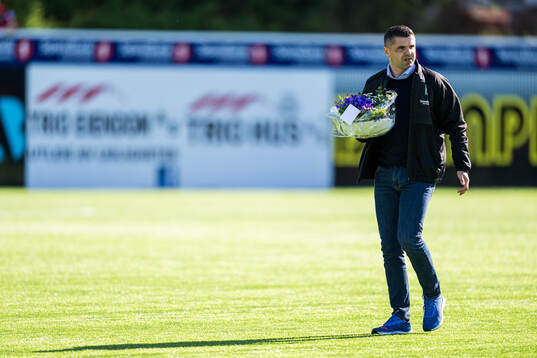 Eirik Hoseth, sports director of Kristiansund,ahead of the