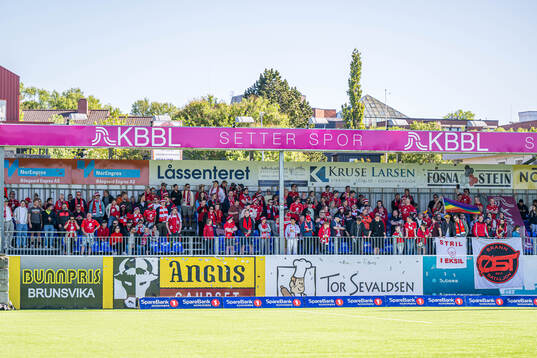 Spectators in the stands