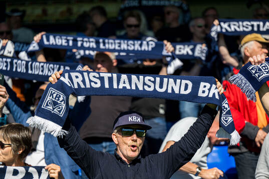 Spectators in the stands