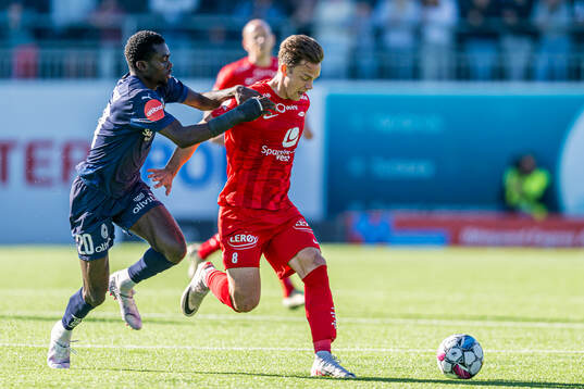 Wilfred Igor George of Kristiansund and Felix Horn Myhre of